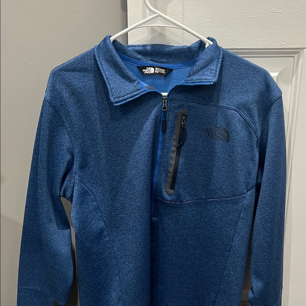The North Face Blue Quarter-Zip Pullover